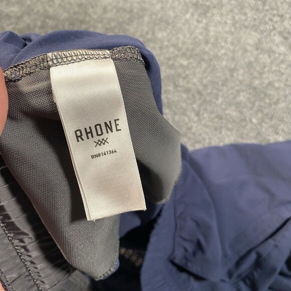 Rhone Mens XL Mako Shorts Drawstring Elastic Waist 8" Stretch Fabric Packable - Picture 9 of 10